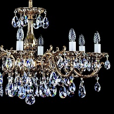 Подвесная люстра Artglass CR 0011-08-20 Brass Antique CE 1