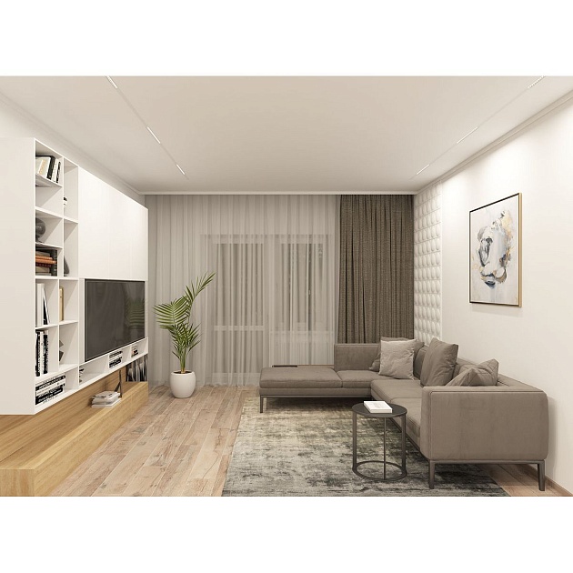 Трековый светильник DENKIRS SMART GRILL DK8002-CONN-WH Фото № 2