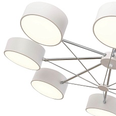 Потолочная светодиодная люстра Evoluce Valle SLE6005-502-08 4