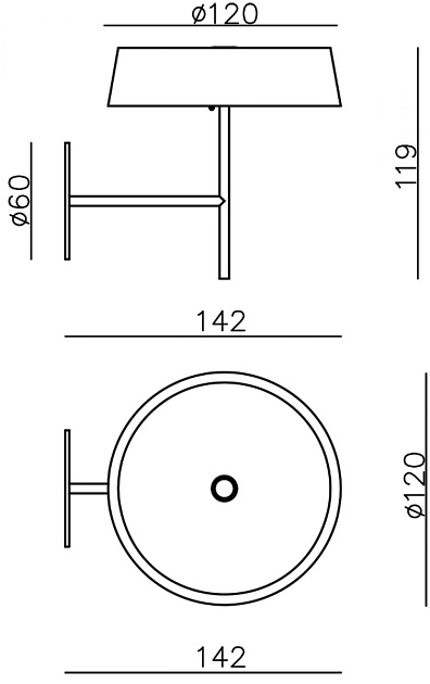 Основа для бра Deko-Light Miram 930624 изображение 2 Основа для бра Deko-Light Miram 930624 Фото № 2