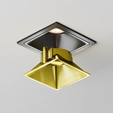 Декоративная рамка-отражатель Maytoni Technical Downlight Alfa LED Ring8-10W-SQ-BS 2