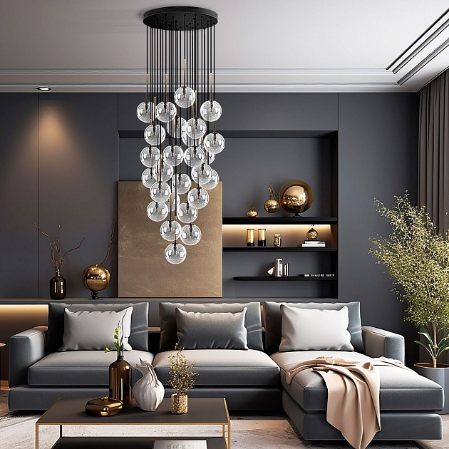 Подвесная люстра TK Lighting 10099 Nilos Фото № 3