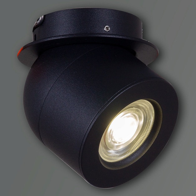 Спот Reluce 84063-9.0-001AY COB8W BK Фото № 4