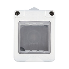 Коробка для открытого монтажа LK Studio LK45 с панелью серый 855003-1 3
