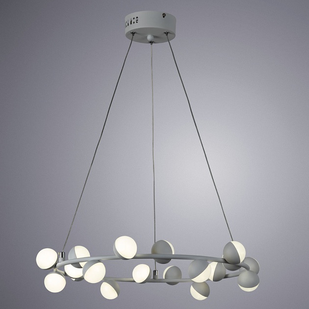 Подвесная светодиодная люстра Arte Lamp Dexter A3619SP-18WH Фото № 2