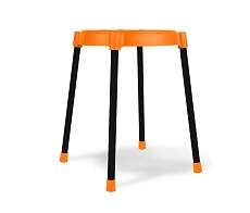 Табурет Sheffilton SHT-S36 оранжевый/черный 8077259311 5