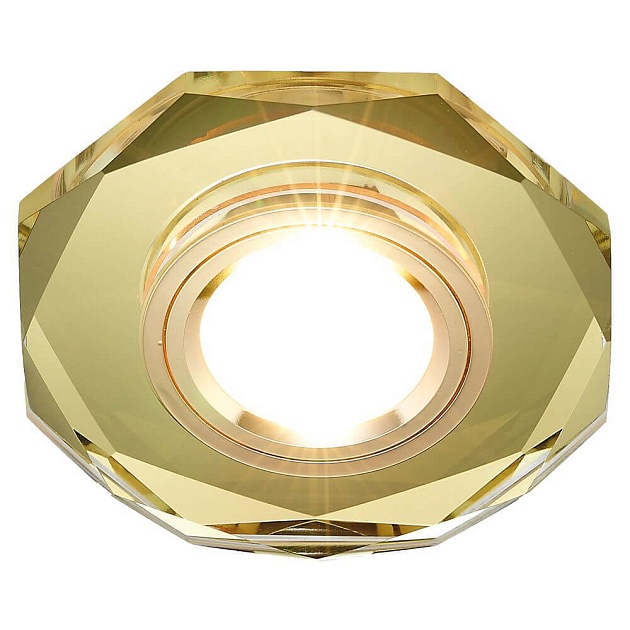 Встраиваемый светильник Ambrella light Classic 8020 Gold изображение 1 Встраиваемый светильник Ambrella light Classic 8020 Gold Фото № 1