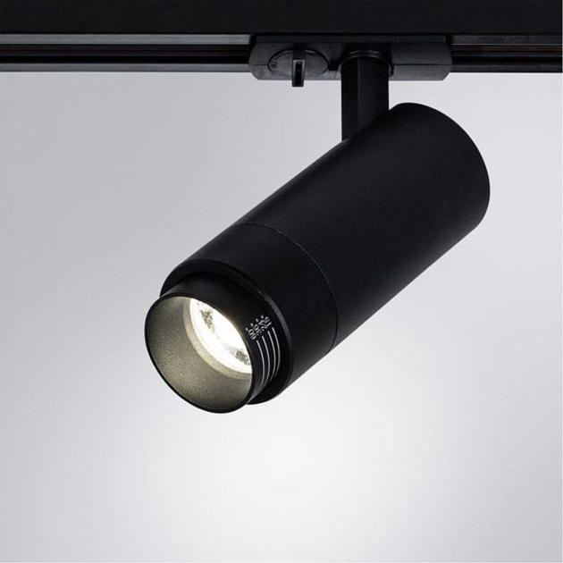 Трековый светодиодный светильник Arte Lamp Merak A3540PL-1BK Фото № 4