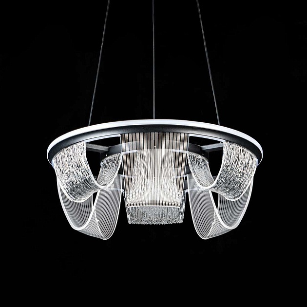 Подвесной cветильник LED4U L7706-460 BK Фото № 1