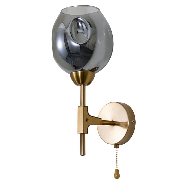 Бра Arte Lamp Yuka Smoky A7759AP-1PB Фото № 1