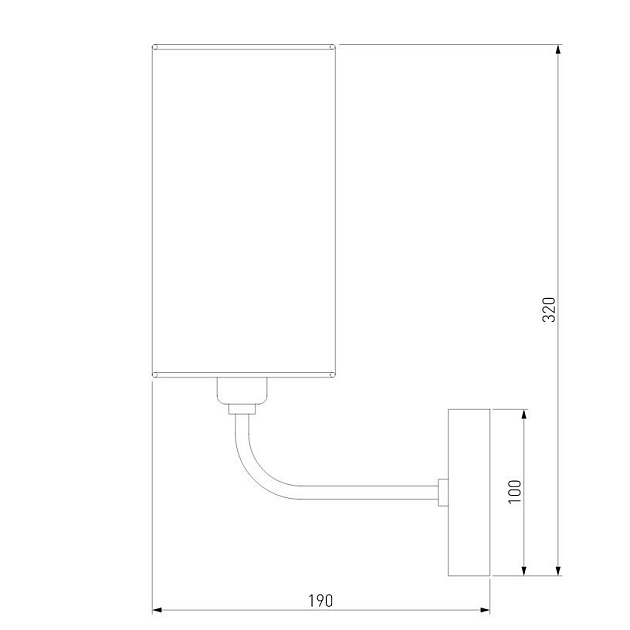 Бра Eurosvet Purezza 60128/1 хром Фото № 3