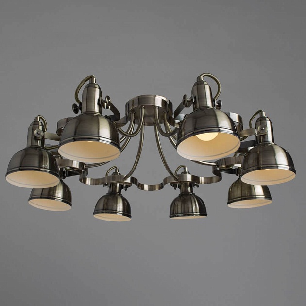Потолочная люстра Arte Lamp Martin A5216PL-8AB Фото № 4
