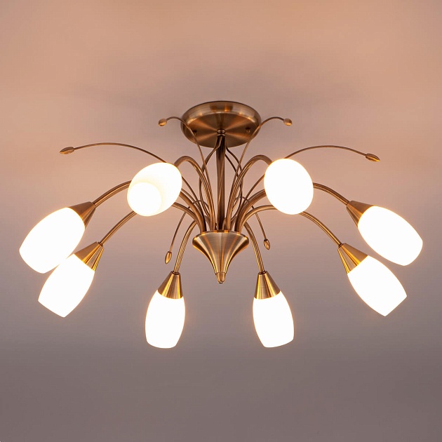 Потолочная люстра Eurosvet 30280/8 античная бронза Фото № 3