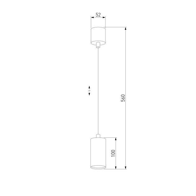 Подвесной светильник TK Lighting 4425 Logan Black Фото № 2