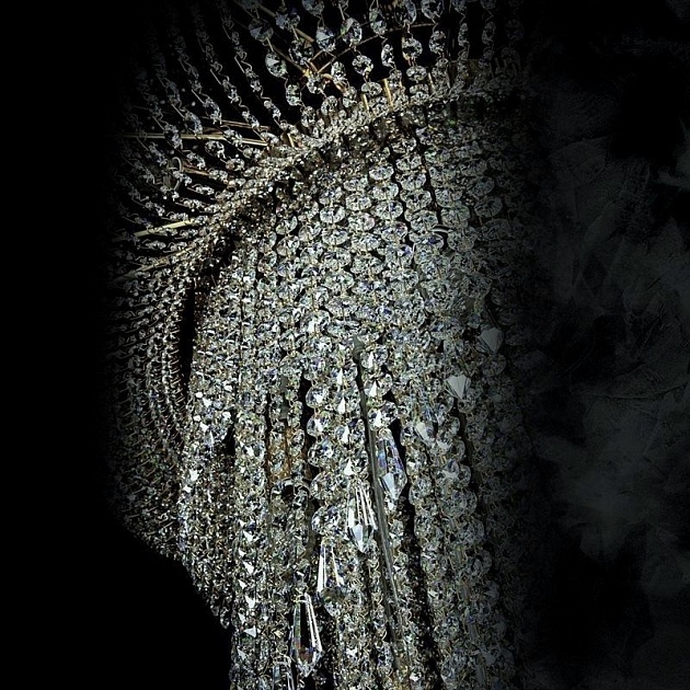 Каскадная люстра Artglass Spiral Column 1000X2500 CE изображение 3 Каскадная люстра Artglass Spiral Column 1000X2500 CE Фото № 3