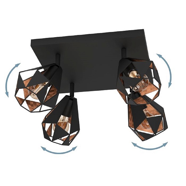 Спот Eglo Carlton 7 43718 изображение 2 Спот Eglo Carlton 7 43718 Фото № 2