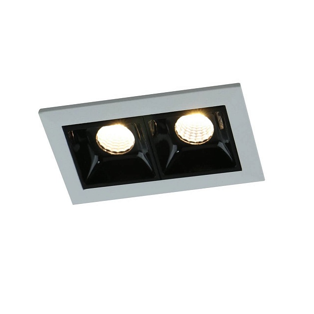 Встраиваемый светодиодный светильник Arte Lamp Grill A3153PL-2BK Фото № 1