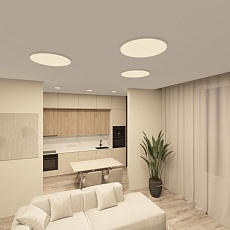 Потолочный светодиодный светильник Denkirs Thin DK6522-WH 3