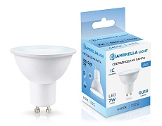 Светодиодная лампа Lens 38° MR16 7W 6400K Ambrella light Bulding 190716 1