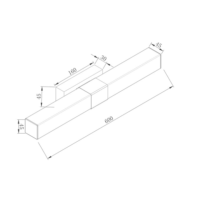 Подсветка для зеркал Maytoni Glanz MIR006WL-L12CH Фото № 3
