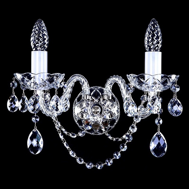 Бра Artglass Maggie II. Vachtle Nickel CE Фото № 1