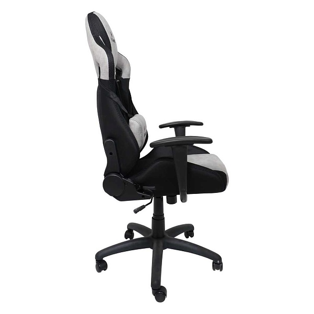 Игровое кресло AksHome Royal светло-серый, велюр 75222 Фото № 14