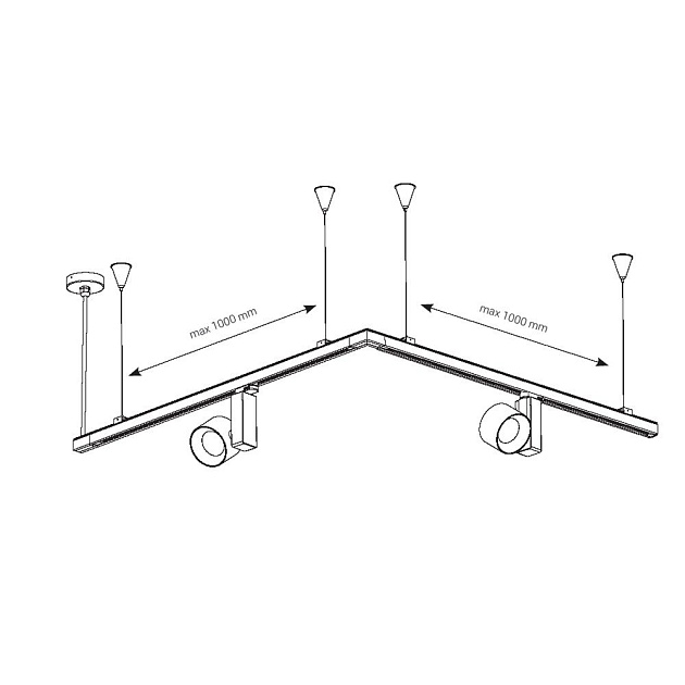 Подвесной комплект Nowodvorski Ctls Suspension 8696 изображение 2 Подвесной комплект Nowodvorski Ctls Suspension 8696 Фото № 2