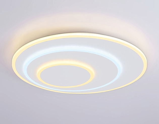 Потолочный светодиодный светильник Ambrella light Acrylica Disk FA7707 Фото № 7