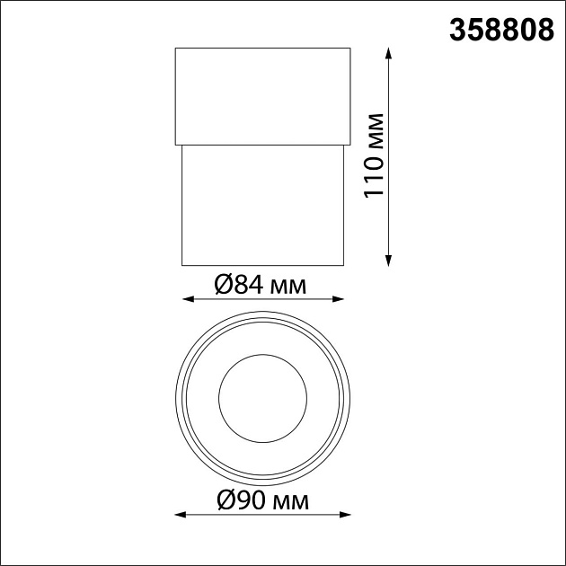 Светодиодный спот Novotech Over Gesso 358808 изображение 7 Светодиодный спот Novotech Over Gesso 358808 Фото № 7