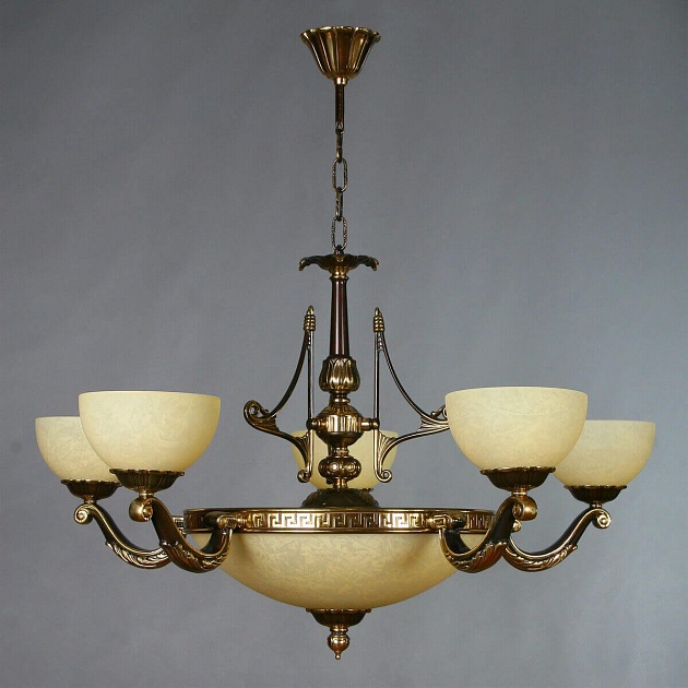 Подвесная люстра Ambiente Tenerife 02166/5 PB Фото № 1