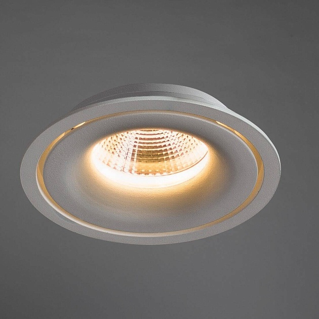 Встраиваемый светодиодный светильник Arte Lamp Apertura A3310PL-1WH Фото № 3
