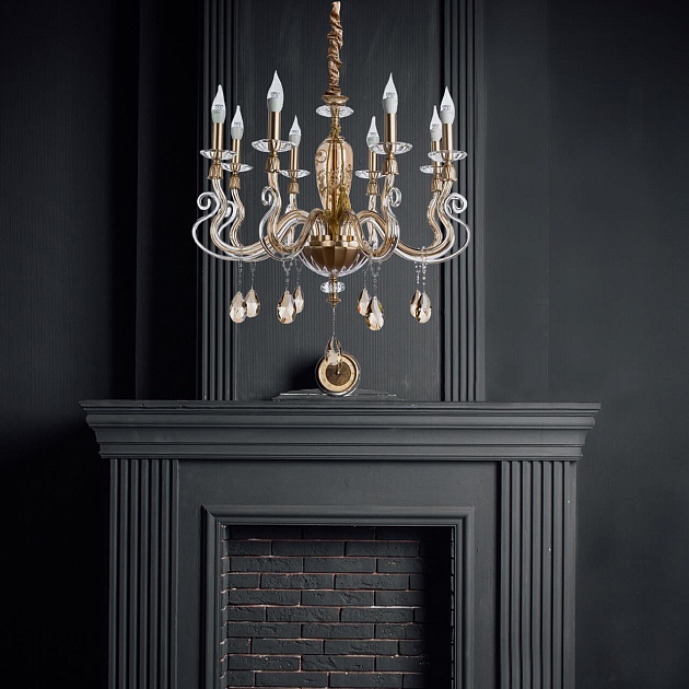 Подвесная люстра Divinare Carl 5124/07 LM-8 Фото № 7