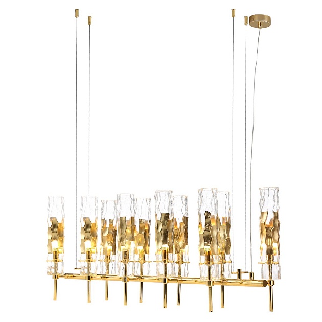 Подвесная люстра Crystal Lux Primavera SP10 Gold Фото № 4