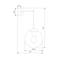 Бра TK Lighting 5386 Esme 1