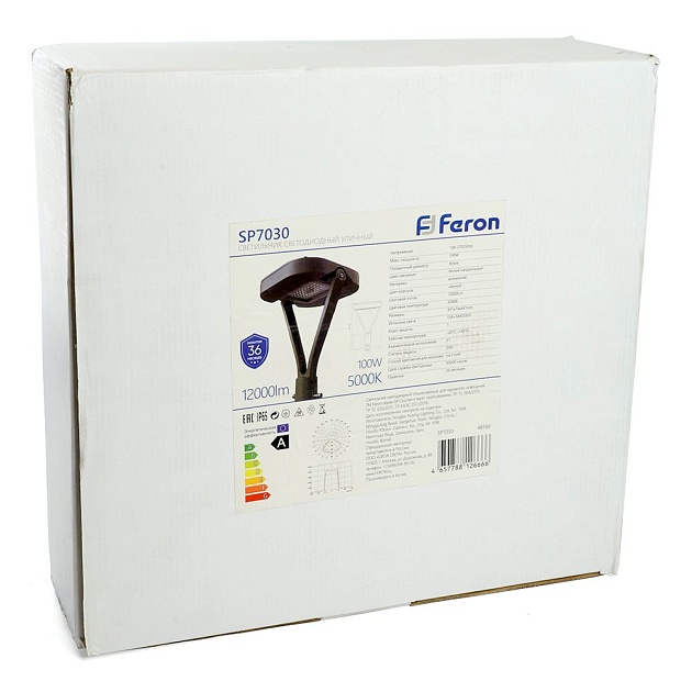 Уличный светодиодный светильник Feron SP7030 48760 Фото № 2