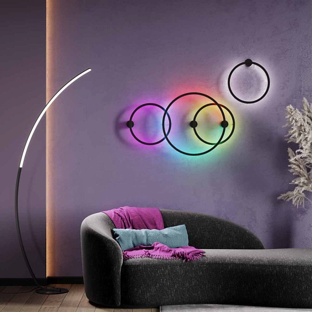 Настенный светодиодный светильник Odeon Light Omen 4386/18WL Фото № 4