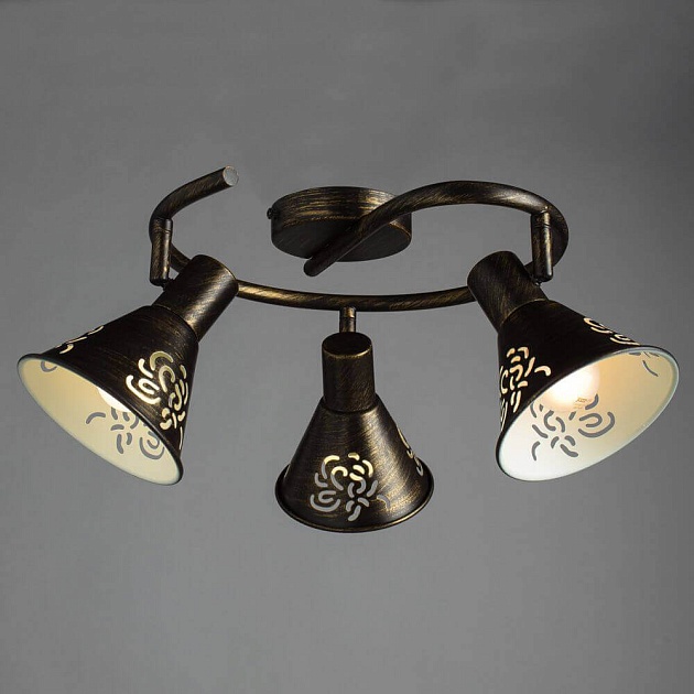 Спот Arte Lamp Cono A5218PL-3BR Фото № 2
