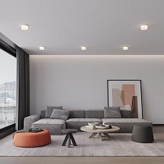 Потолочный светодиодный светильник Novotech Over Aura 359446 2