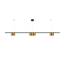 Подвесная люстра Denkirs Orbit DK4063-BK+SG 1
