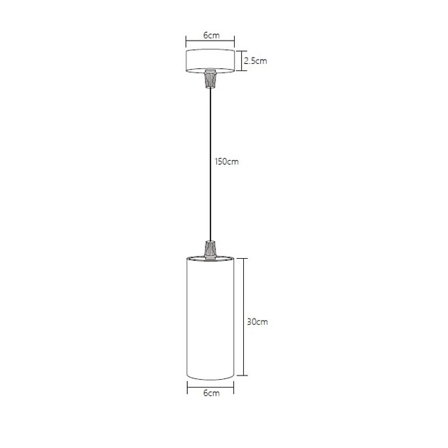 Подвесной светодиодный светильник Fiberli Tube630 4000K 12110102 Фото № 3