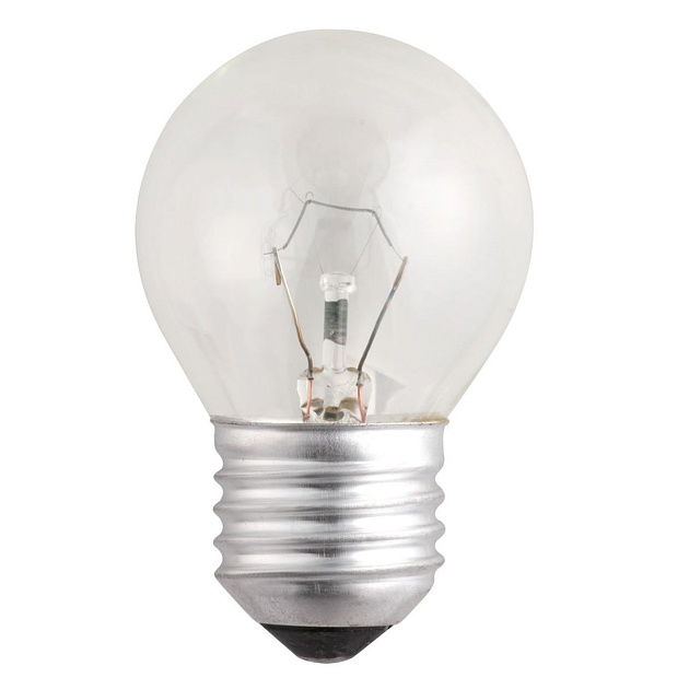 Лампа накаливания Jazzway E27 60W 2700K прозрачная 3320287 Фото № 1
