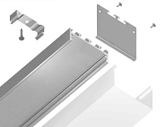 Профиль алюминиевый накладной/подвесной "Profile System" AMBRELLA LIGHT ILLUMINATION GP3070AL 3