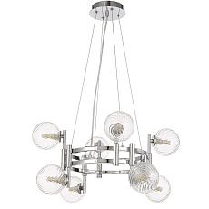 Подвесная люстра Crystal Lux Luxury SP8 Chrome 3