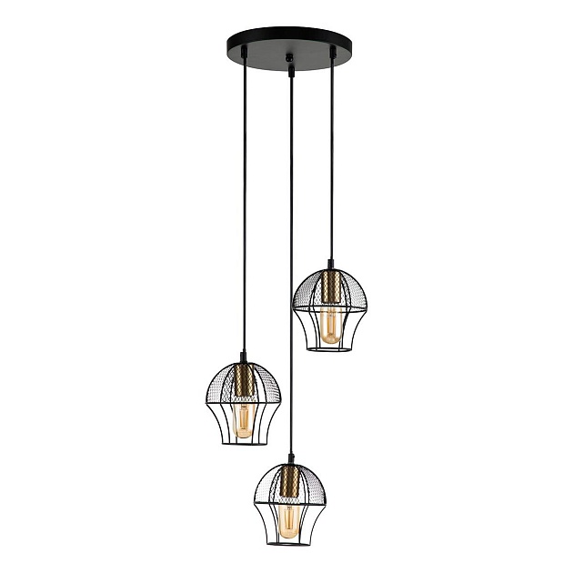 Подвесная люстра Indigo Pallo 10011/3P Black V000187 изображение 2 Подвесная люстра Indigo Pallo 10011/3P Black V000187 Фото № 2