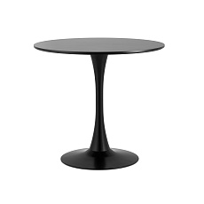 Кухонный стол Stool Group Tulip D80 черный УТ000036057