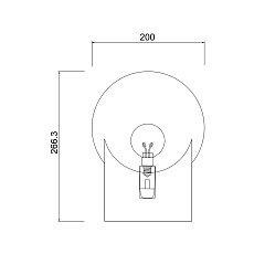 Настольная лампа Eurosvet Pax 01167/1 черный 3