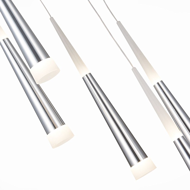 Подвесная светодиодная люстра Evoluce Orpelo SLE200113-05 изображение 2 Подвесная светодиодная люстра Evoluce Orpelo SLE200113-05 Фото № 2