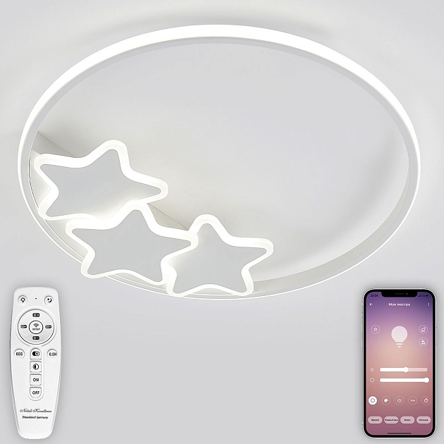 Потолочная люстра Natali Kovaltseva STARS LED LAMPS 81180 Фото № 1