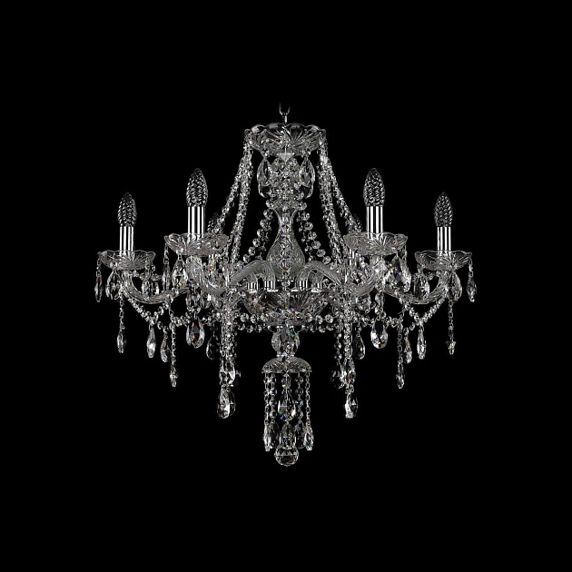 Подвесная люстра Bohemia Ivele 1415/6/220 Ni Фото № 1