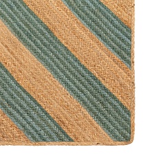 Ковер Tkano из джута с вставками зеленого цвета из коллекции Ethnic, 120х180 см TK22-DR0020 3